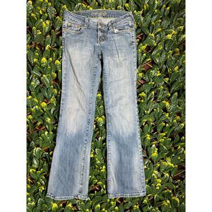 Vintage Y2K American Eagle Low Rise Bootcut Boyfriend 77 Jeans Size 6